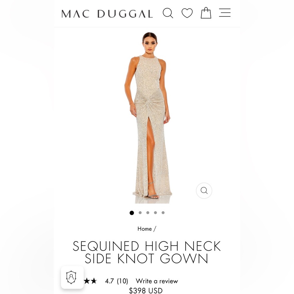 Mac Duggal Gown
